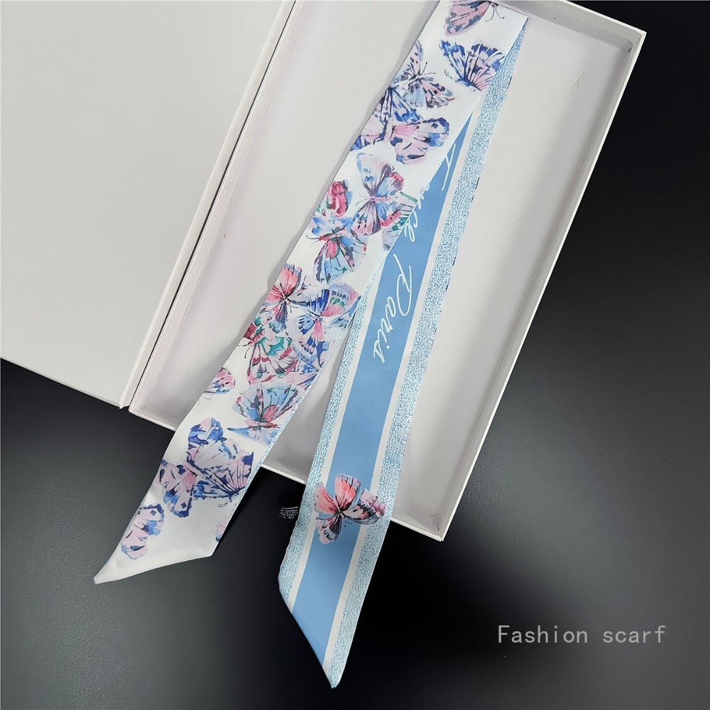 Lightweight Floral Scarf Women - Women Fashion Necktie review and price