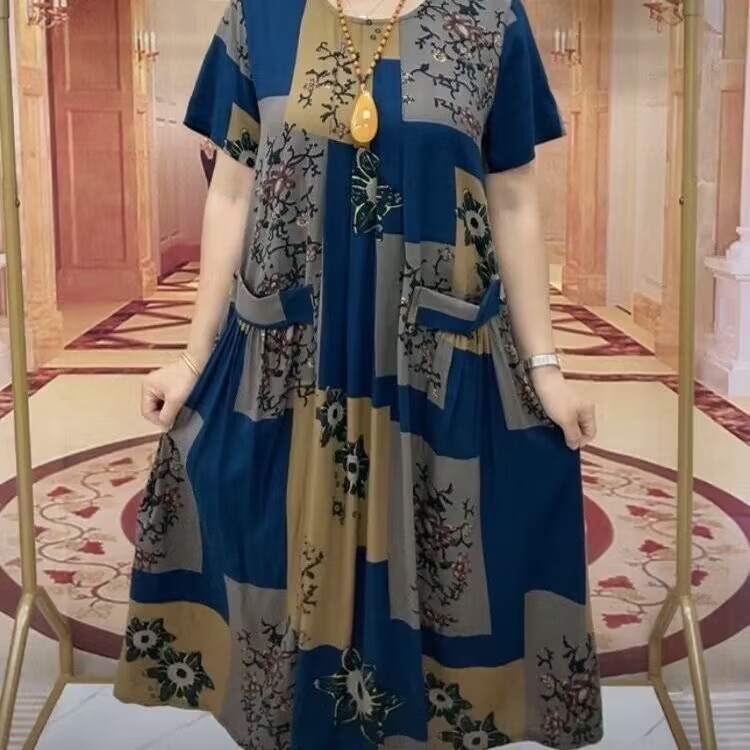 Summer Large Size Cotton Linen - Women Fashion Over The Years review and price