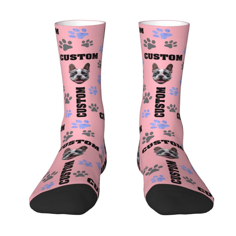 Pet Photo Custom Dress Socks M - Women Fashion Dress Names review and price