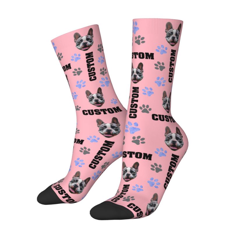 Pet Photo Custom Dress Socks M - Women Fashion Dress Names review and price