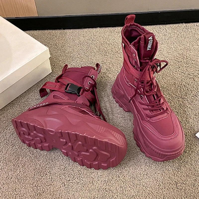 Autumn Winter Platform Boots W - Women'S Fashion Korea review and price