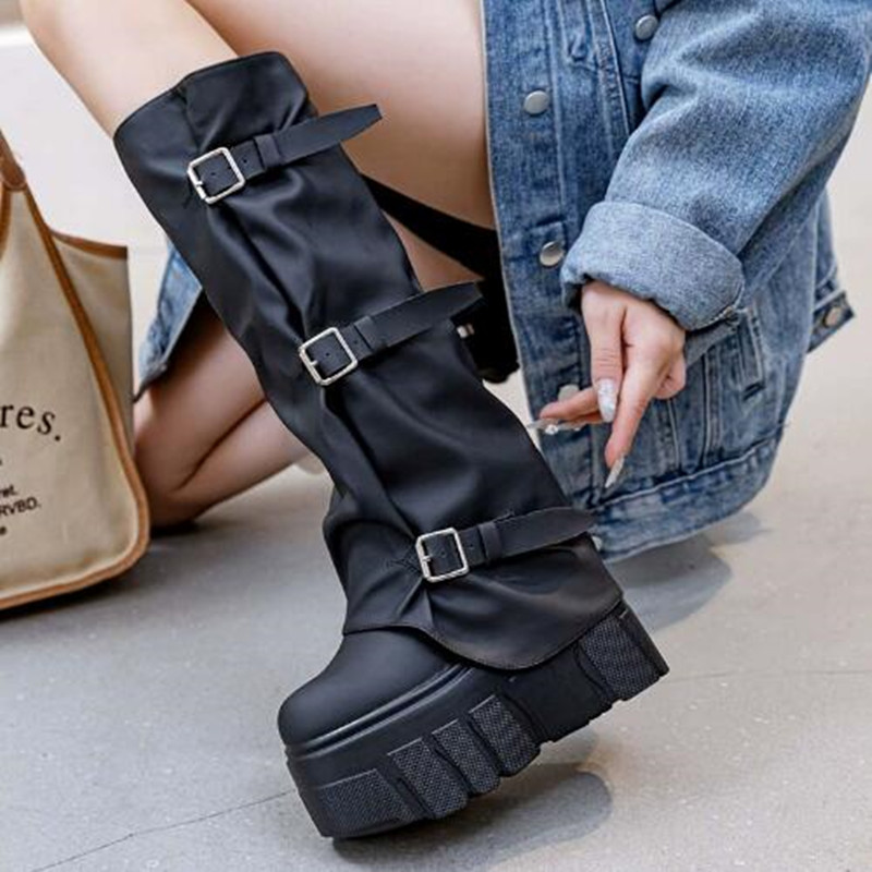 New 2026 Fashion Brand Autumn  - Women'S Fashion Knee High Boots review and price